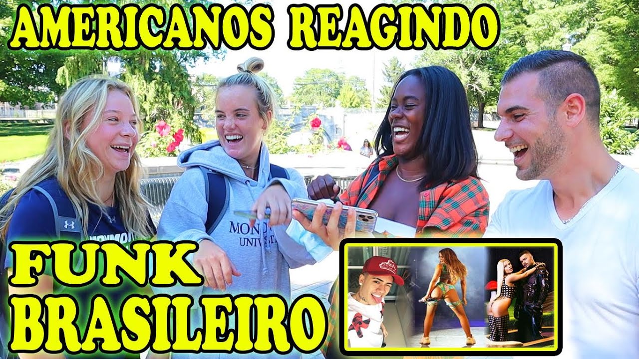 🇧🇷 O que os AMERICANOS acham do FUNK BRASILEIRO? 😂