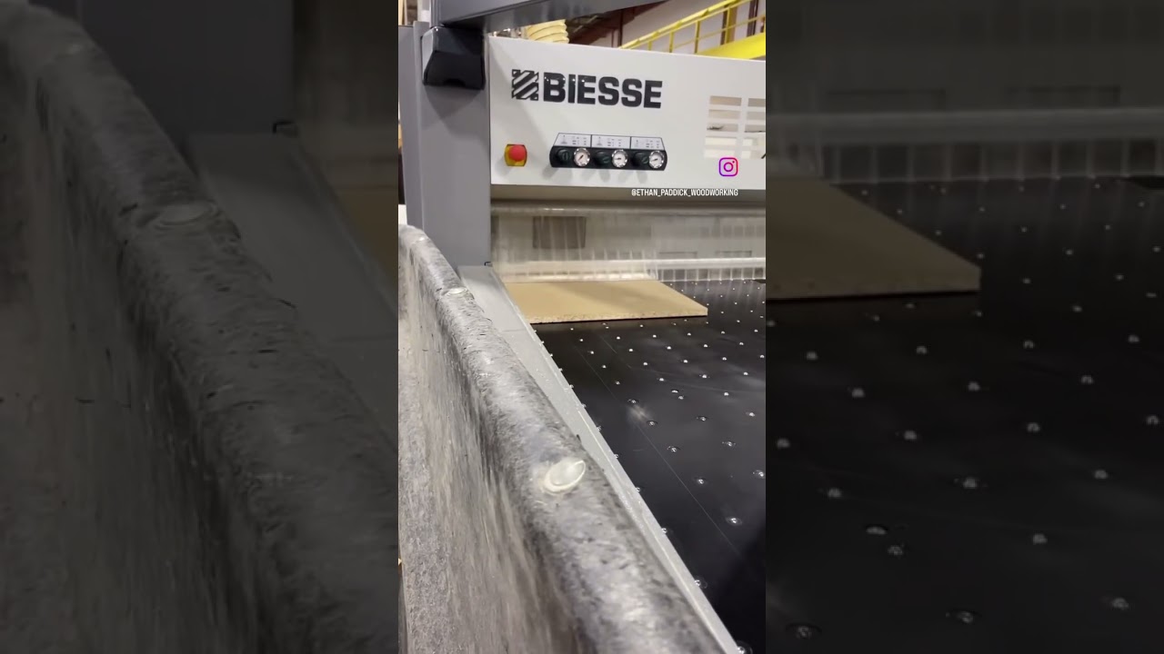 Biesse beam saw! #woodworking #woodwork #woodworker #carpentry #tools