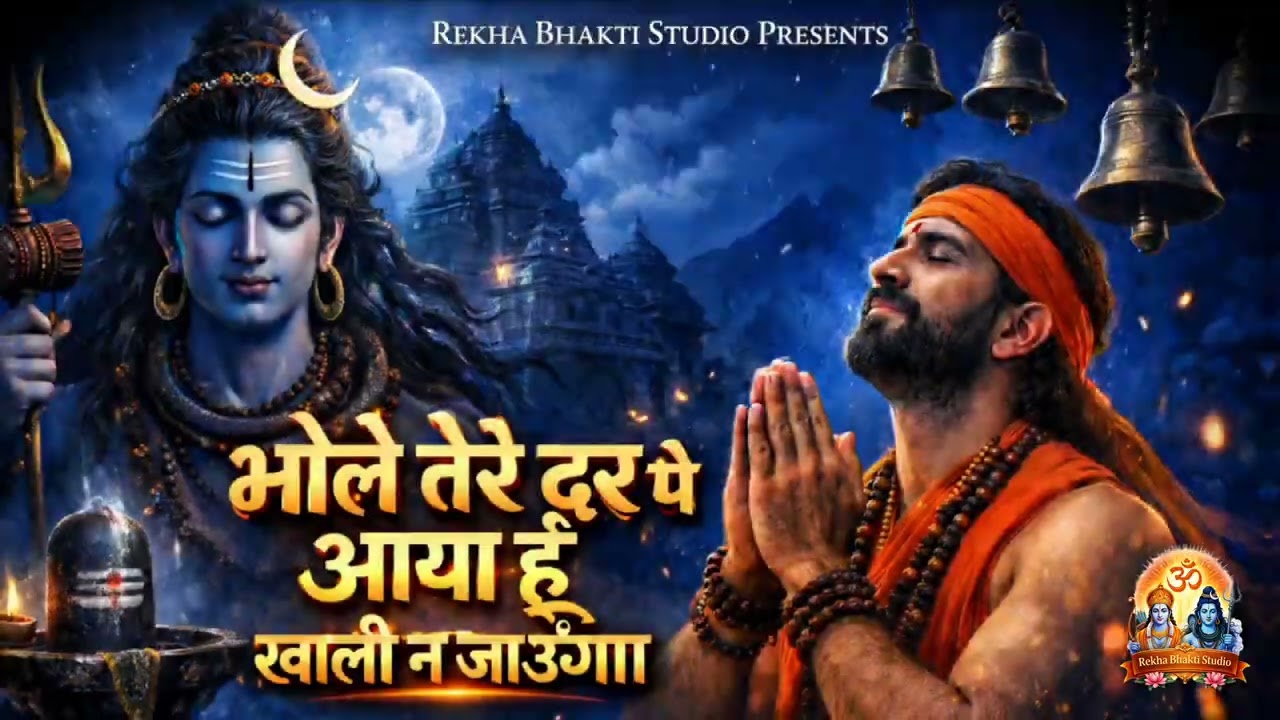भोले तेरे दर पे आया हूँ | Superhit Mahadev Bhajan | Rekha Bhakti Studio #bhakti  #bhajan  #aarti
