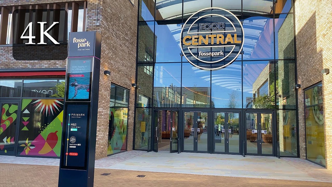 4K UHD | Fosse Shopping Park 🛍💷 Leicester 🇬🇧 | Walking Around The New West Extension 2021