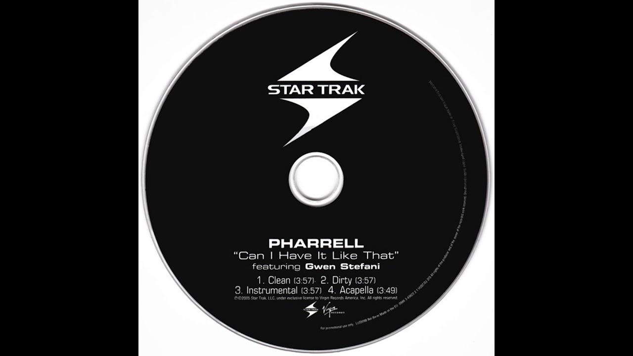 Pharrell - Can I Have It Like That (Official Instrumental)