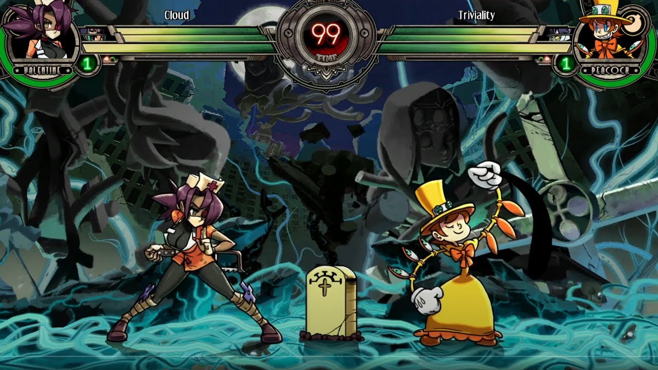 Skullgirls: RW Cloud vs Triviality - Winner Semifinals - EVO 2021 Online NA