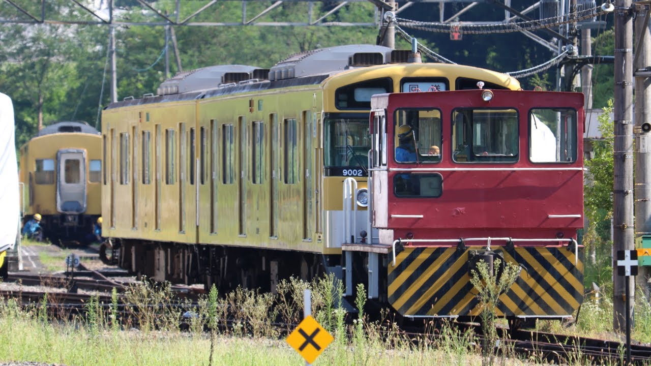 電車が「死ぬ」瞬間　西武9000系9102F 横瀬到着から4両組換えまで