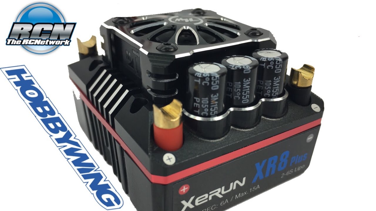 HOBBYWING Xerun XR8 Plus ESC - Unboxing