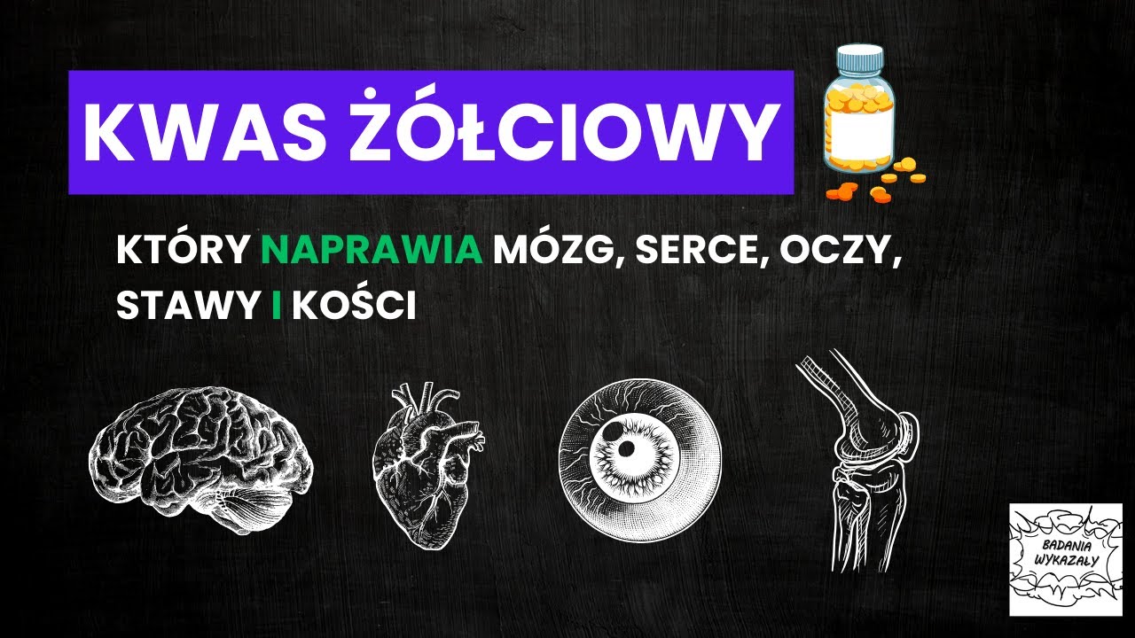 KWAS Ż&Oacute;ŁCIOWY wspierający m&oacute;zg, serce, oczy i kości | TUDCA