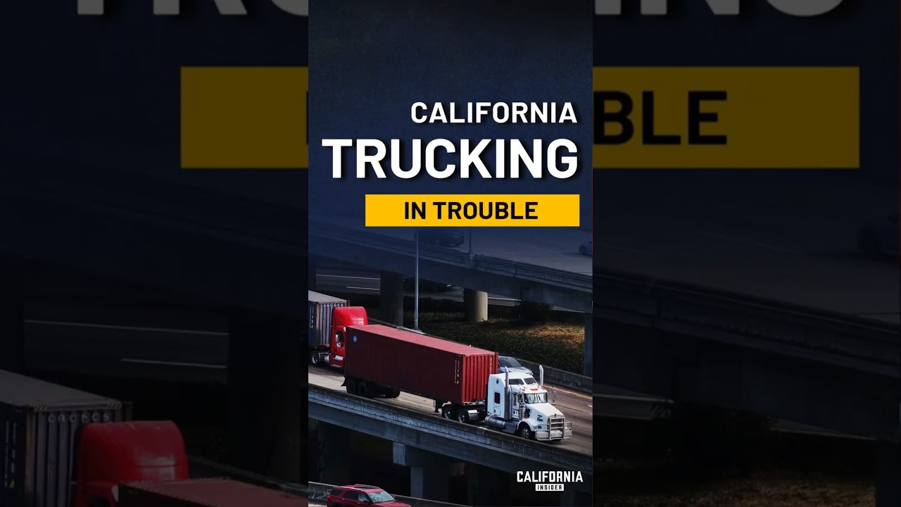 Водители грузовиков в Калифорнии оказались в эпицентре целой череды событий, связанных с грузопер...