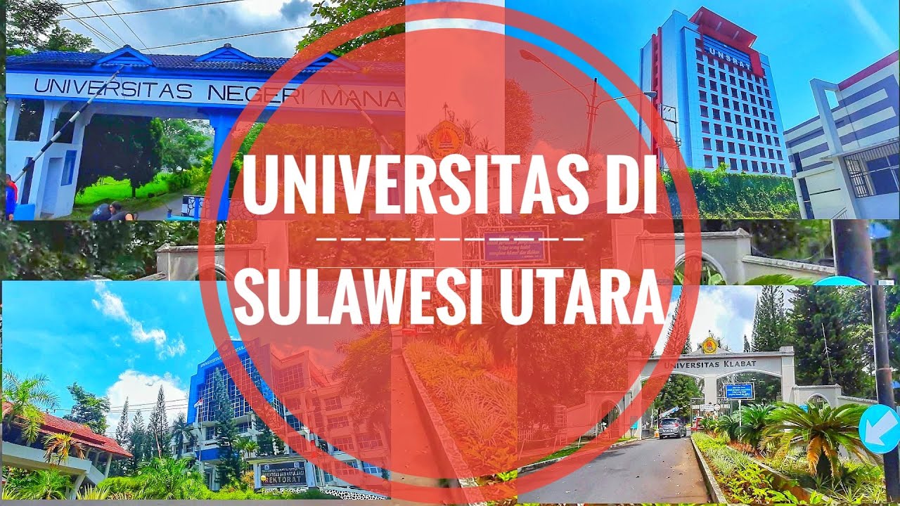 UNIVERSITAS DI SULAWESI UTARA