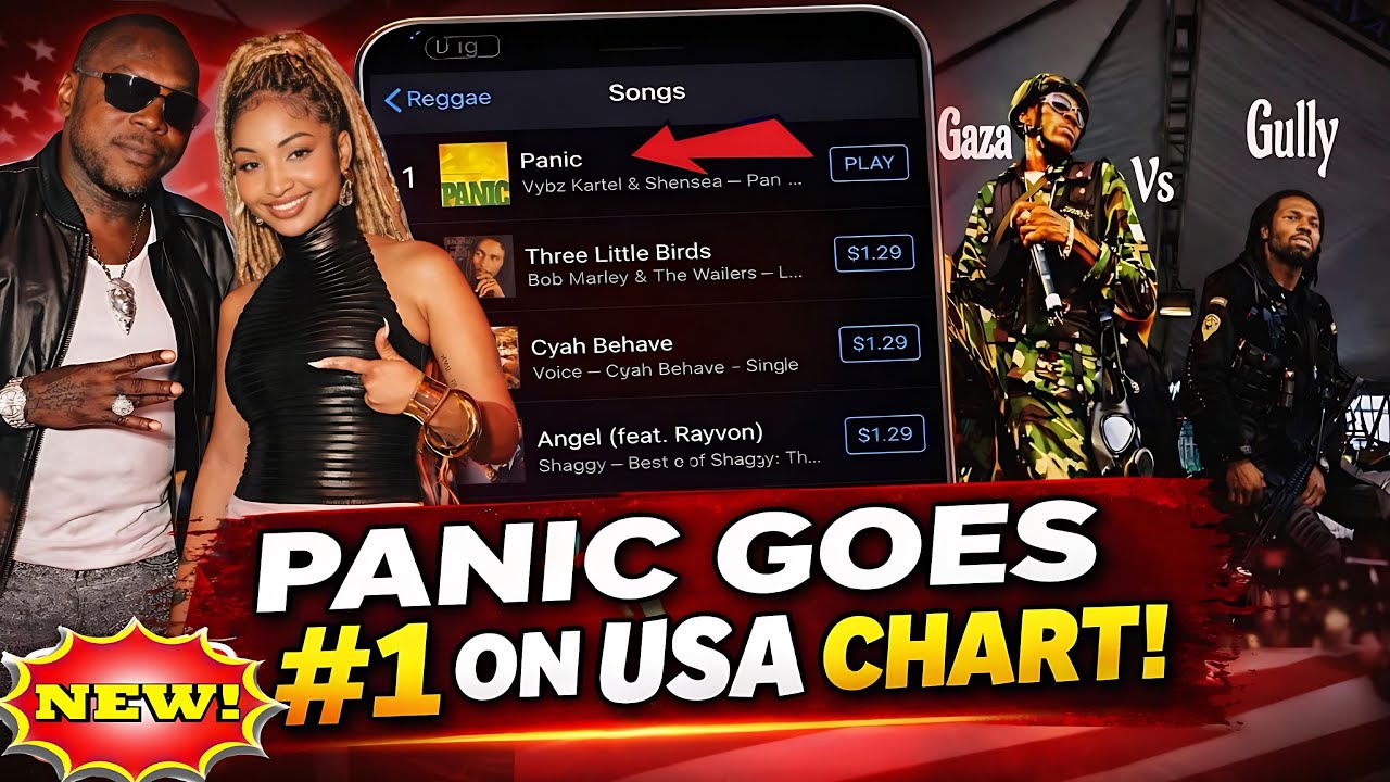 Vybz Kartel Ft Shenseea Panic Top US Chart Instantly Kartel Vs Mavado War Start Again 😱