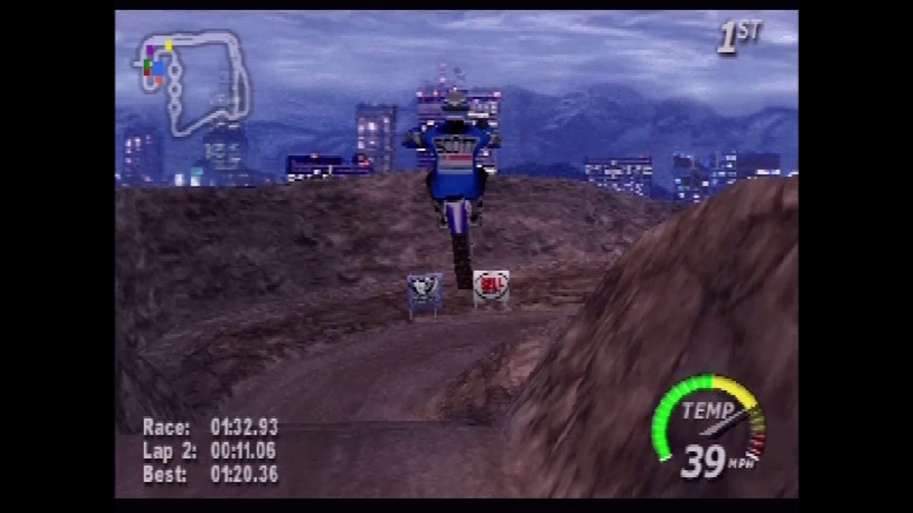 Excitebike 64 - Pro Season Platinum Round (Actual N64 Capture)