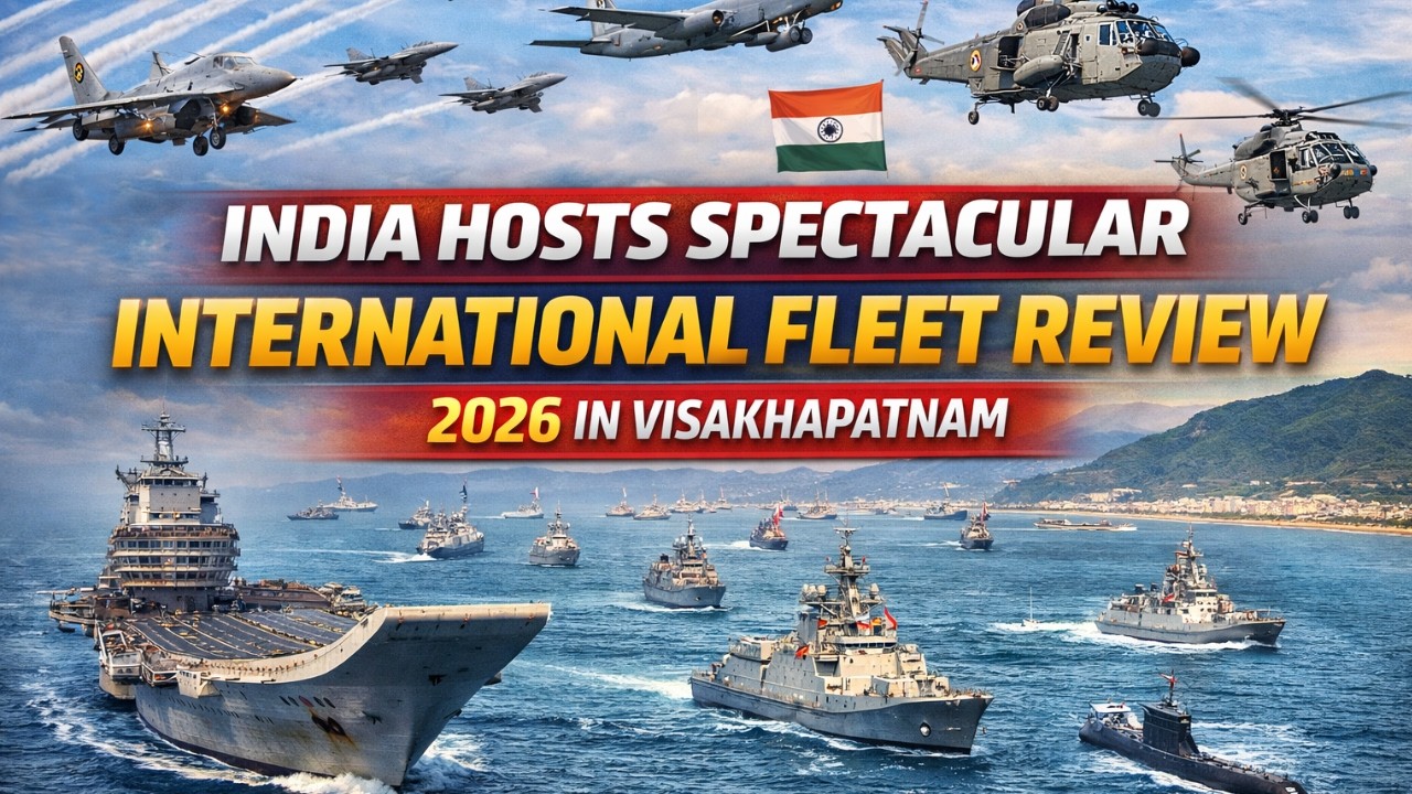 LIVE: India Hosts Spectacular International Fleet Review 2026 In Visakhapatnam | News9