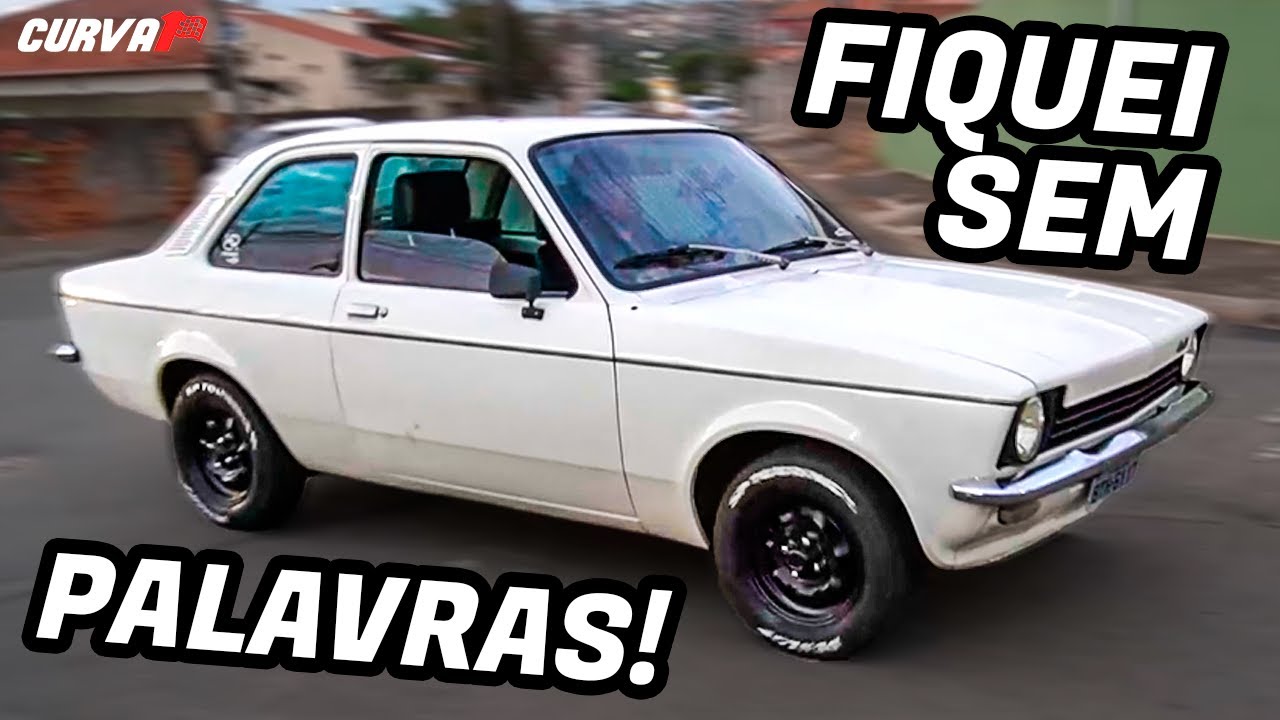Primeira acelerada do Chevette turbo blocado! Surpresa no final!