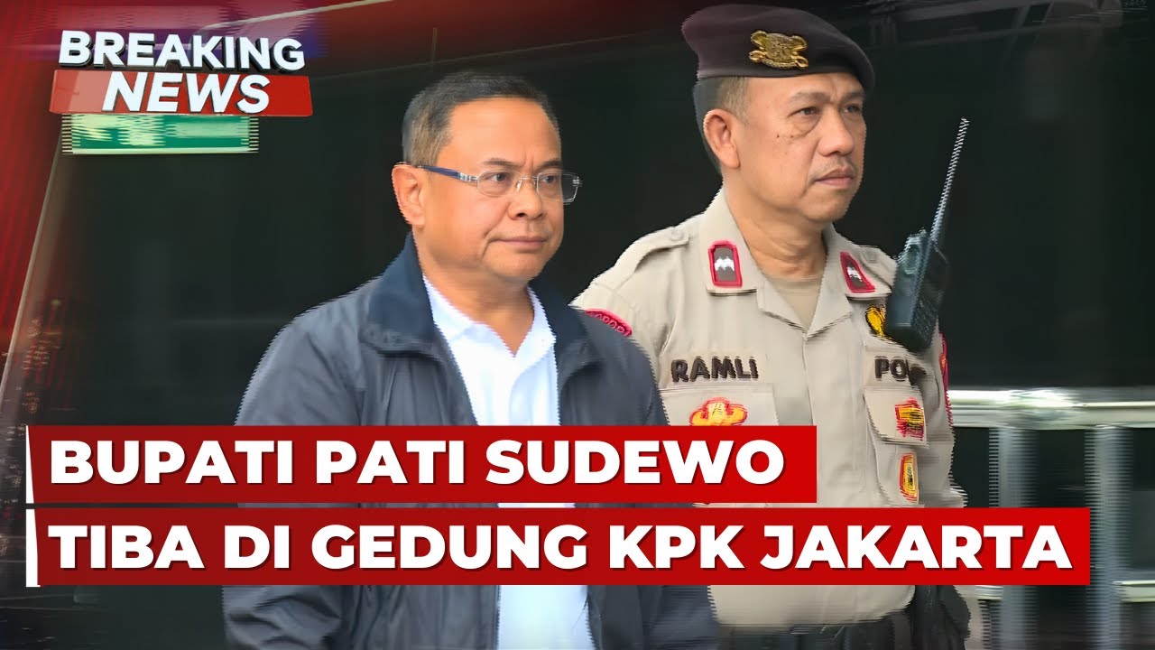 BREAKING NEWS - Terjaring OTT, Bupati Pati Sudewo Tiba di Gedung KPK Jakarta