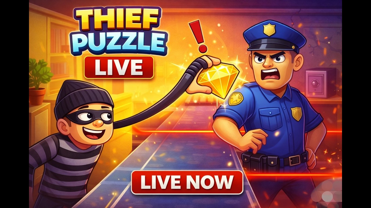 Theif Puzzle Gameplay live 2  #live #shortsfeed