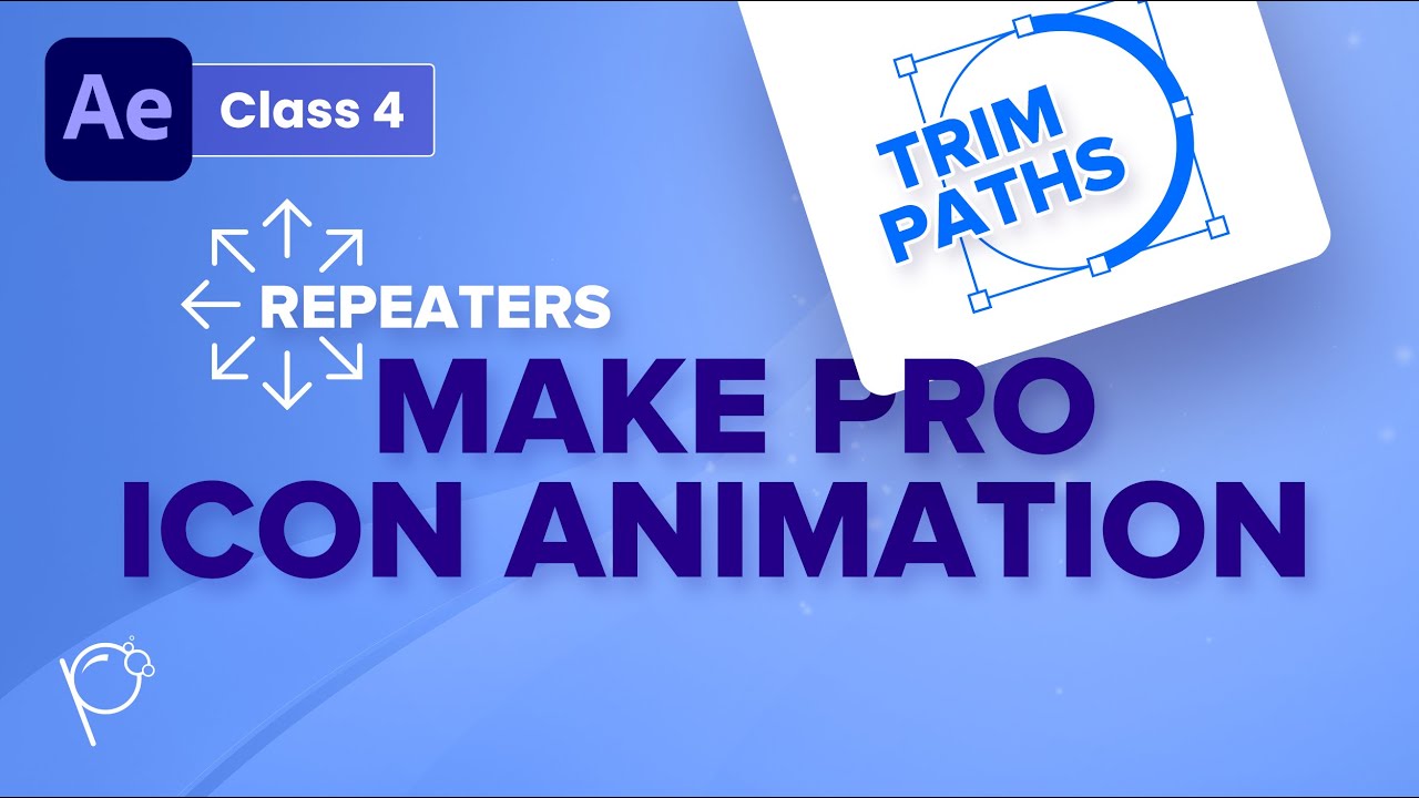 Cool Icon Animation with Trim Paths and Repeater in After Effects 2021(Hindi) #microinteractions