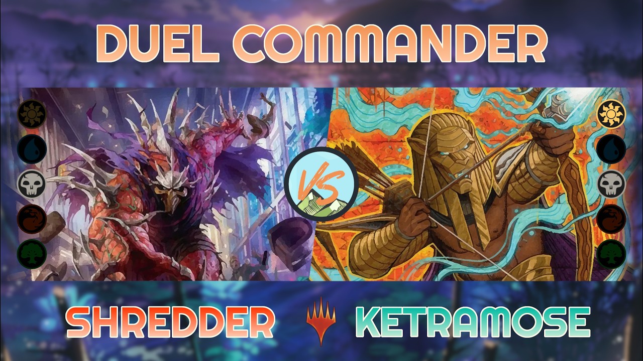 Супер Шреддер против Кетрамоза - Дуэль Командир - EDH│MTG│bitzelberg
