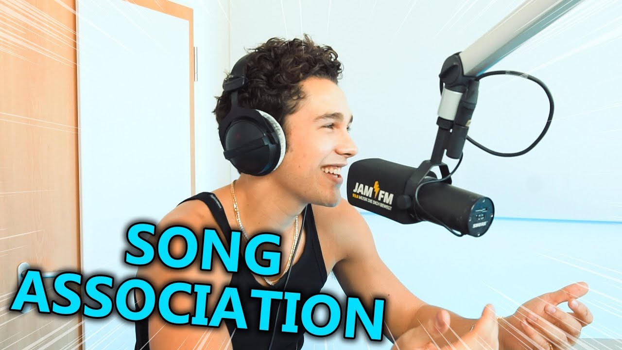 Austin Mahone – Miley Cyrus, Michael Jackson, Bazzi & Justin Bieber | Song Association ⚡ JAM FM