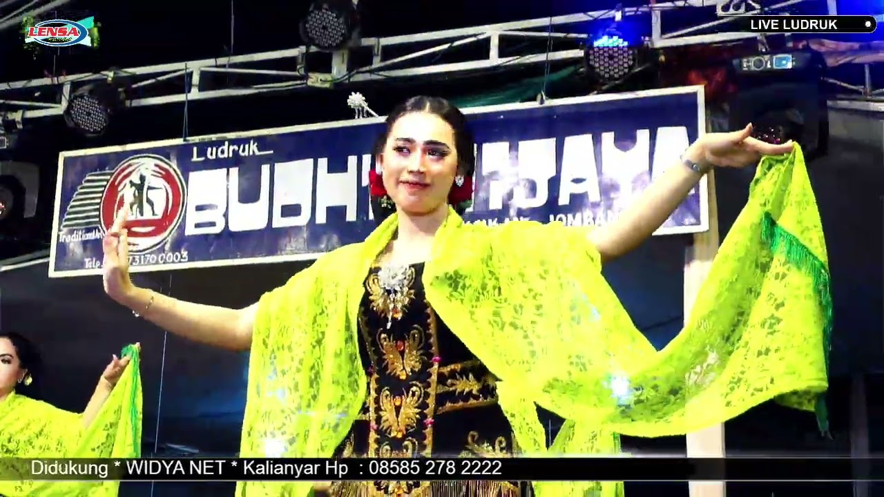 Tari Remo Gaya Busana Putri Ludruk budhi wijaya 4 Personil Cantik - Cantik
