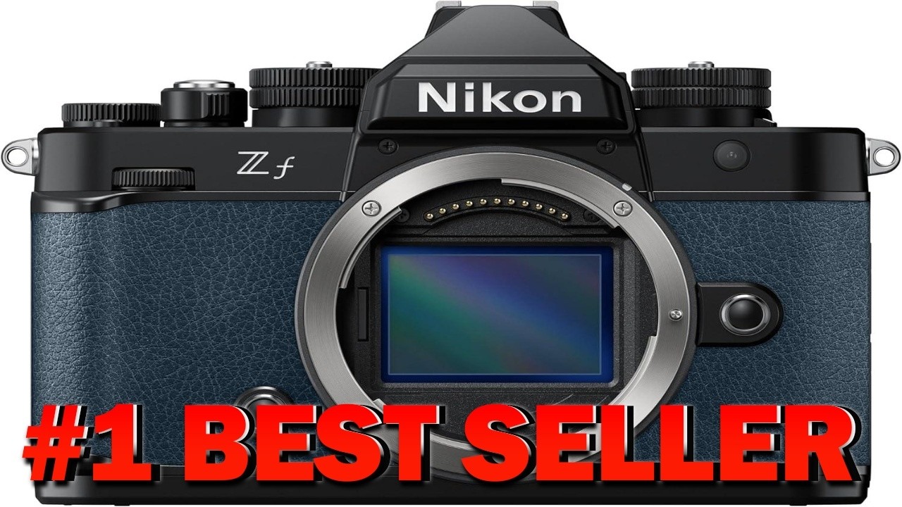 Nikon Z f FX Format Mirrorless Camera Body  Indigo Blue - B0DM9656K1
