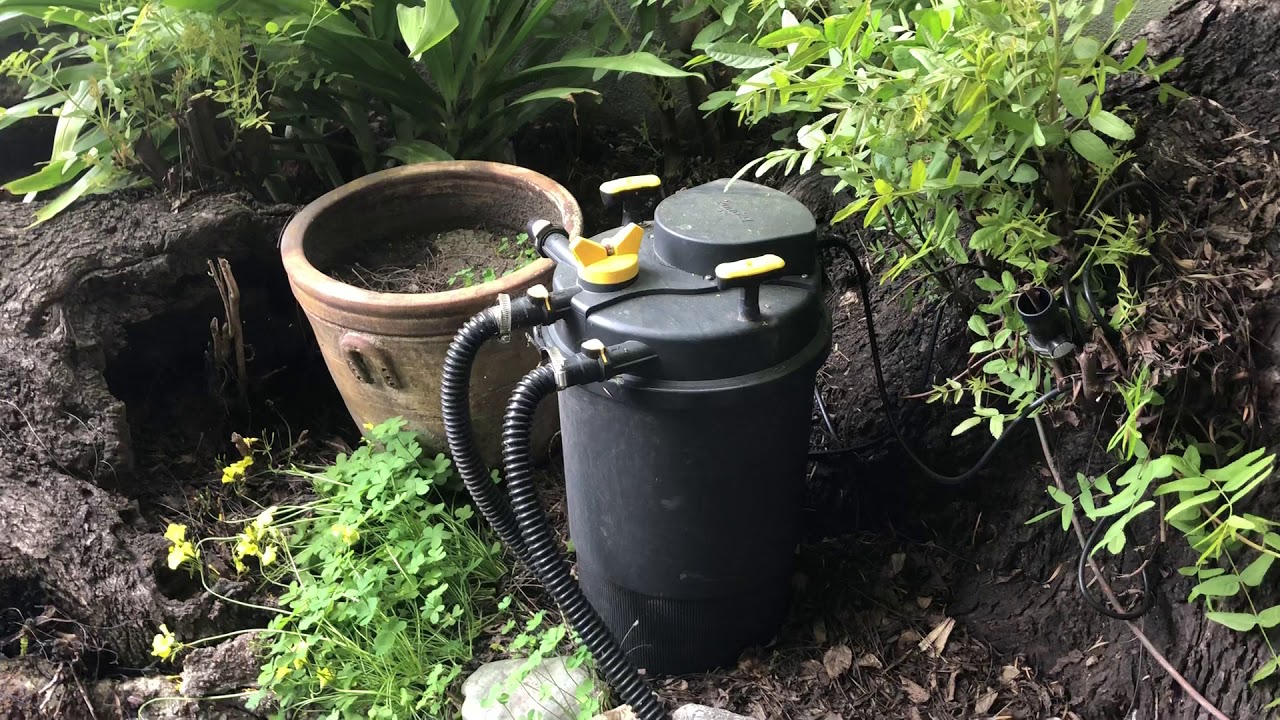 How to backwash/ clean a Laguna cleanmax filter