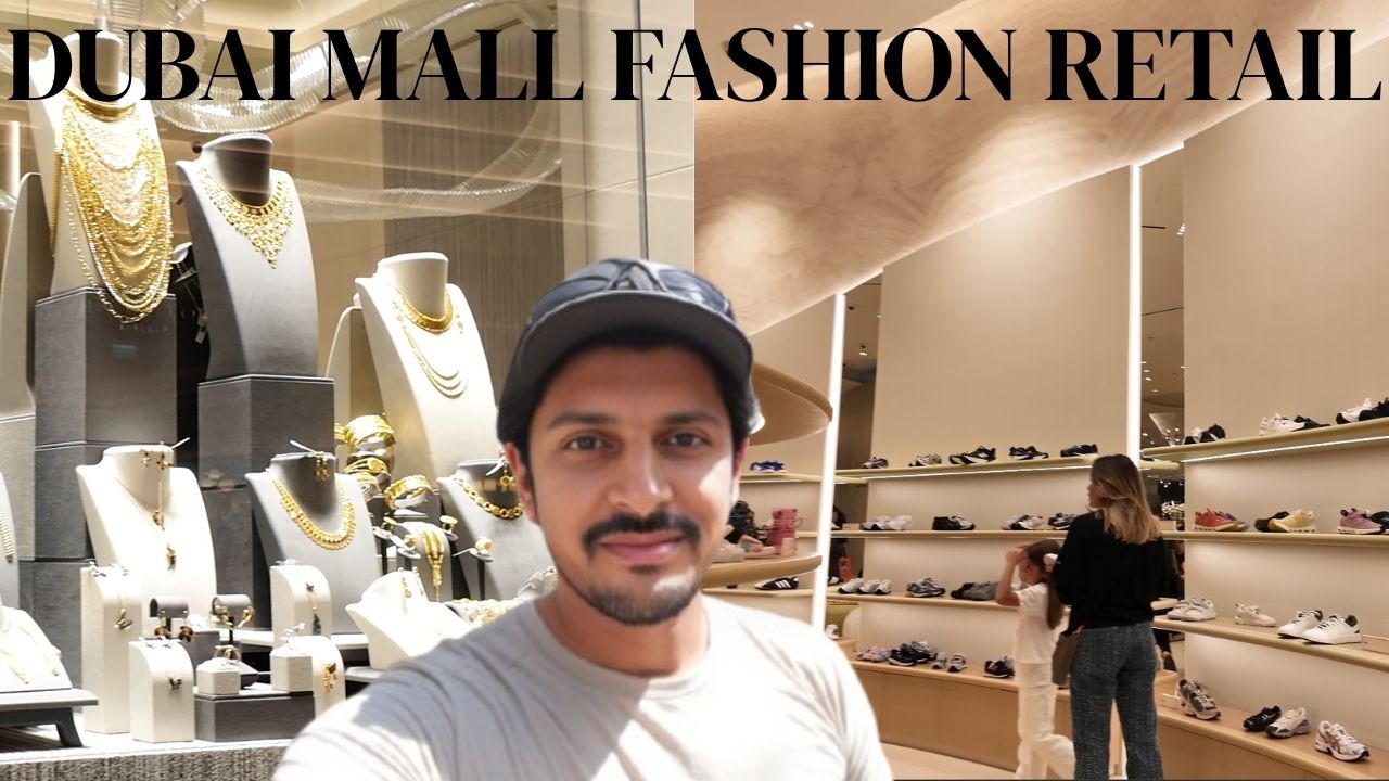 Экскурсия по магазинам модной одежды в Dubai Mall 👟✨💍 | Роскошные золотые украшения и модная обув...
