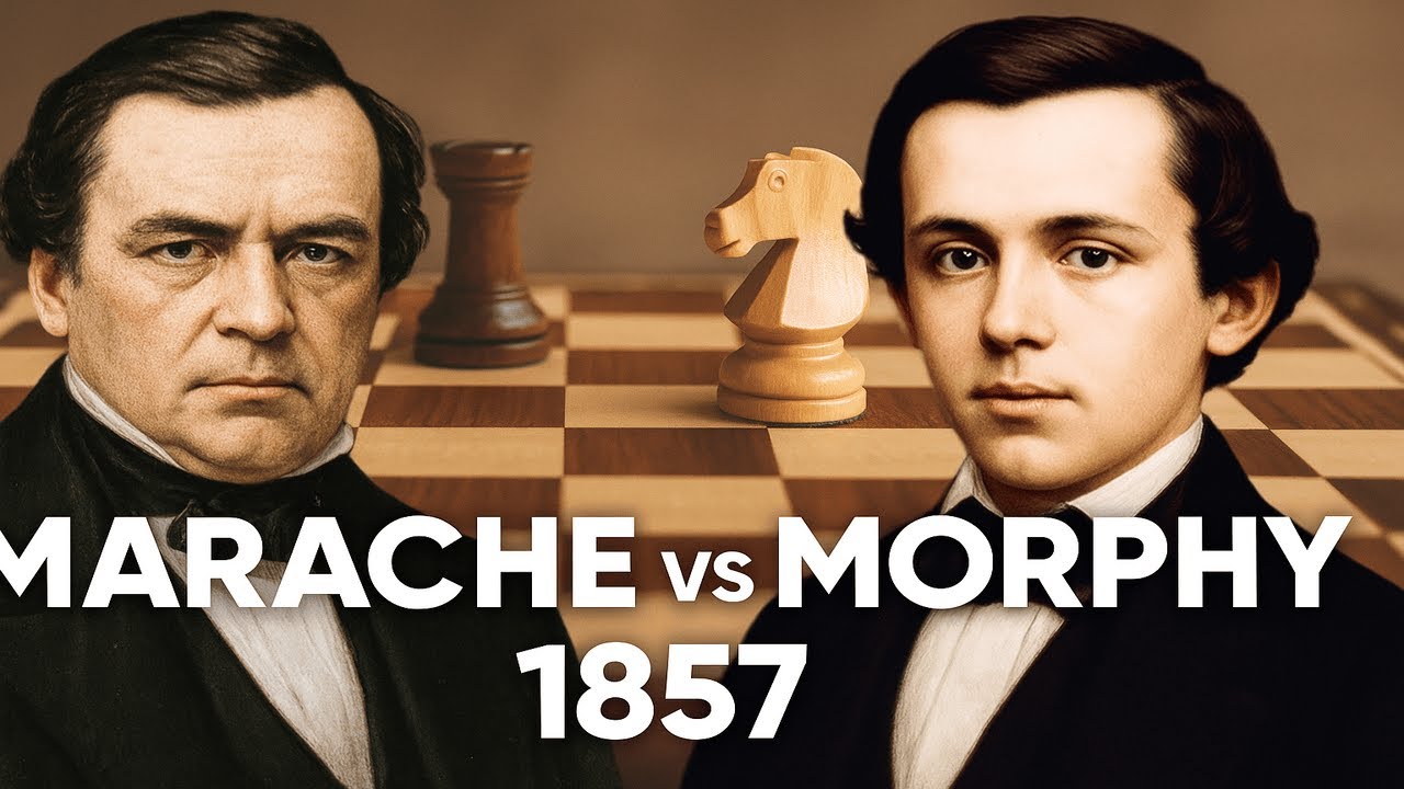 Paul Morphy’s Genius vs Napoleon Marache | A Chess Handicap Challenge | 1857