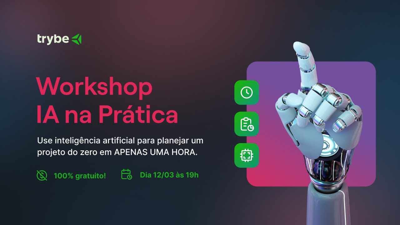 Aprenda a planejar um projeto DO ZERO em apenas UMA HORA com IA