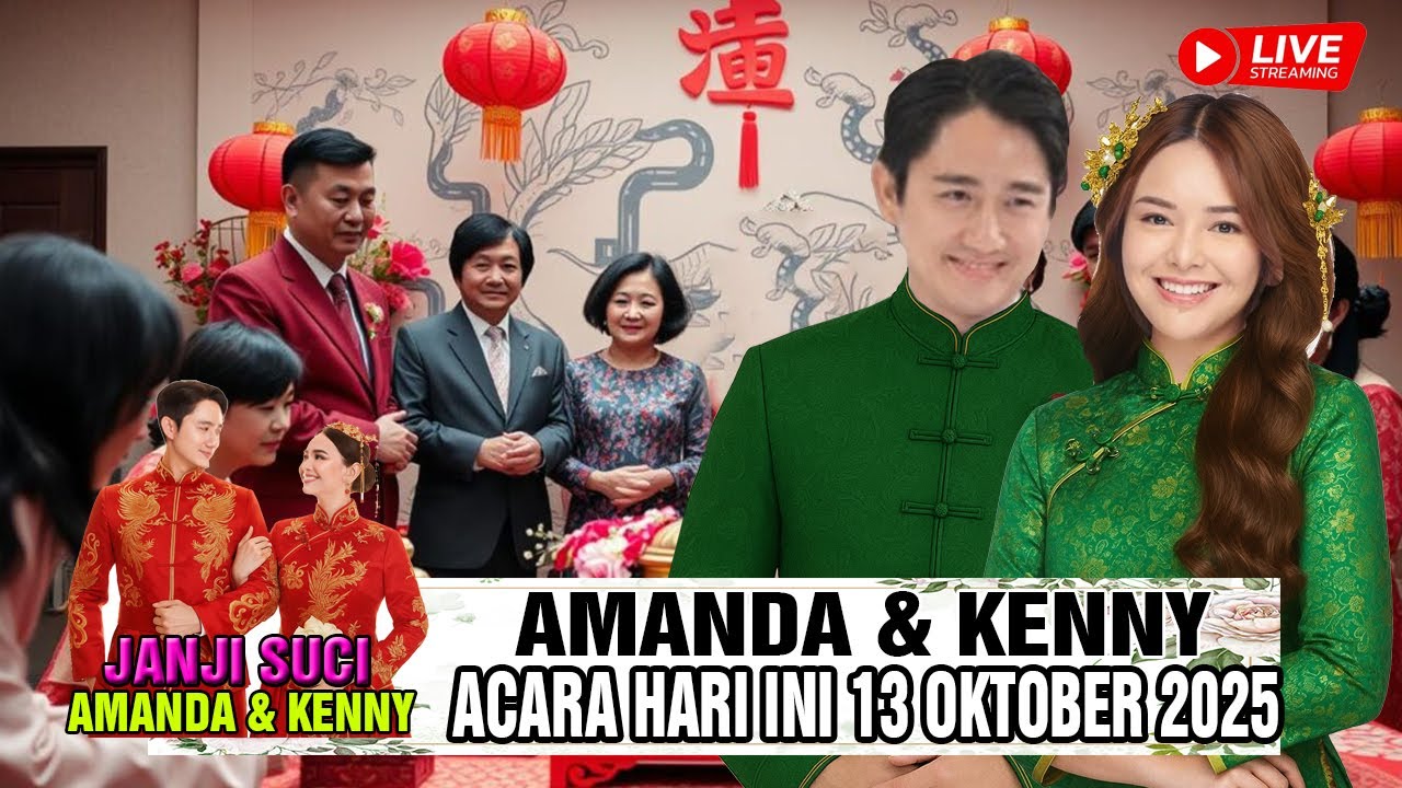[ LIVE ] Acara Pasca Resepsi Pernikahan Amanda Manopo & Kenny Austin Hari Ini 13 Oktober 2025