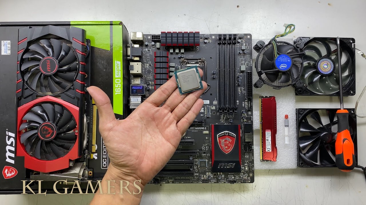 intel Core i5 4460 msi H97 GAMING 3 GTX960 GAMING X PC Build
