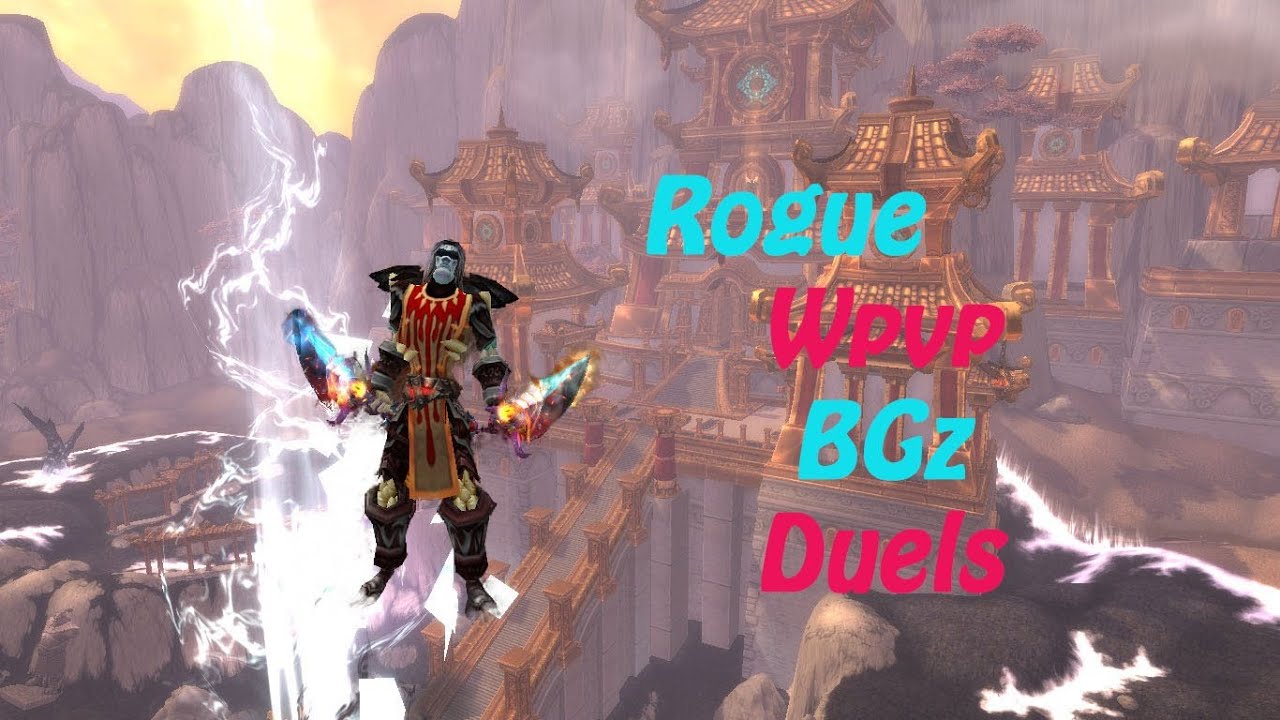 Wow Mop 90 Assass/Sub Rogue Pvp Battlegrounds /duels