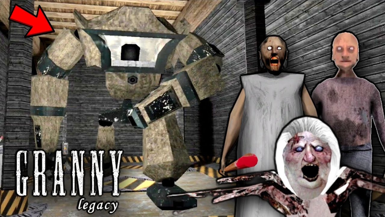 Granny: Legacy with New Poison Trap in New Robot Escape Full Gameplay