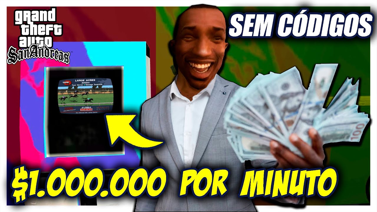 FICANDO RICO NO GTA SAN ANDREAS ANTES DA PRIMEIRA MISSÃO!