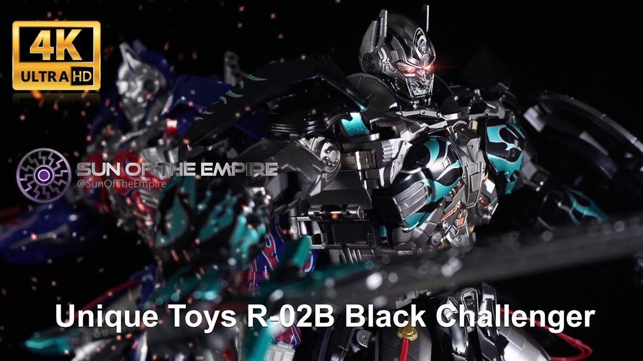 Unique Toys R-02B Black Challenger / MP Nemesis Prime / Black Convoy Q. Review 114
