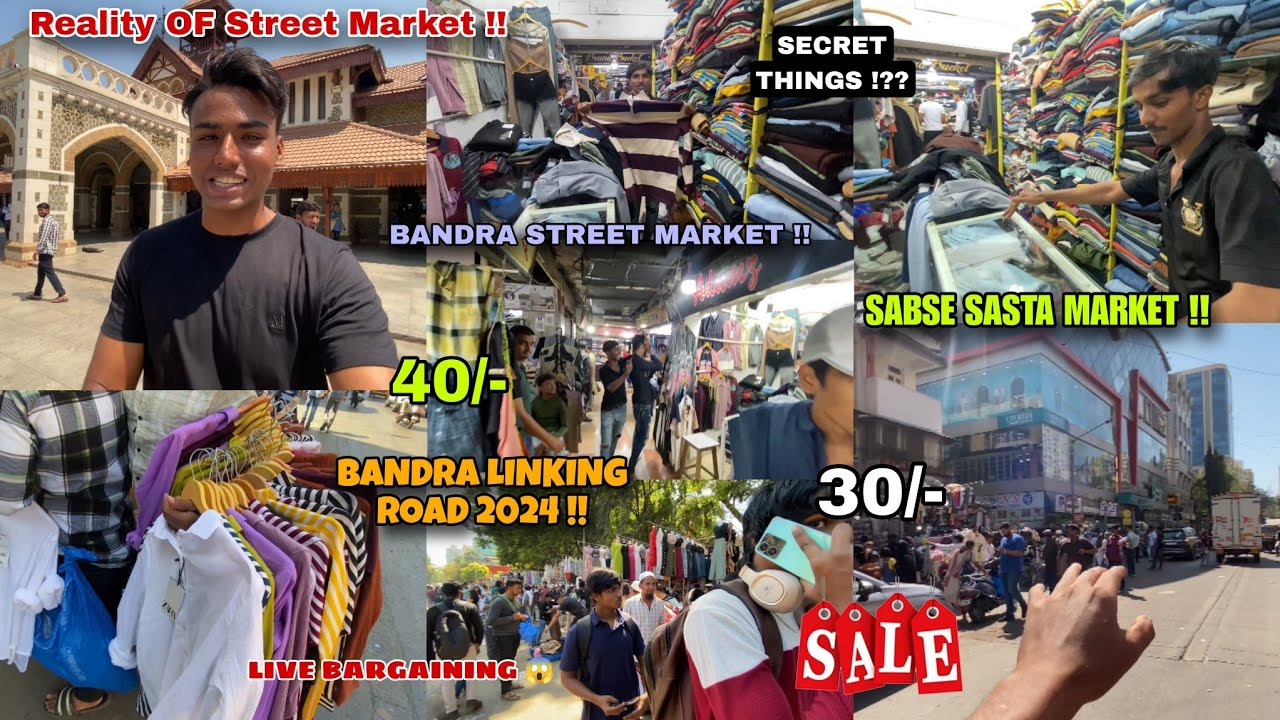 Bandra Link Road Mumbai 2024 |😱 Best Place For Shopping Clothes in Mumbai | Cheapest Jeans In Mumbai