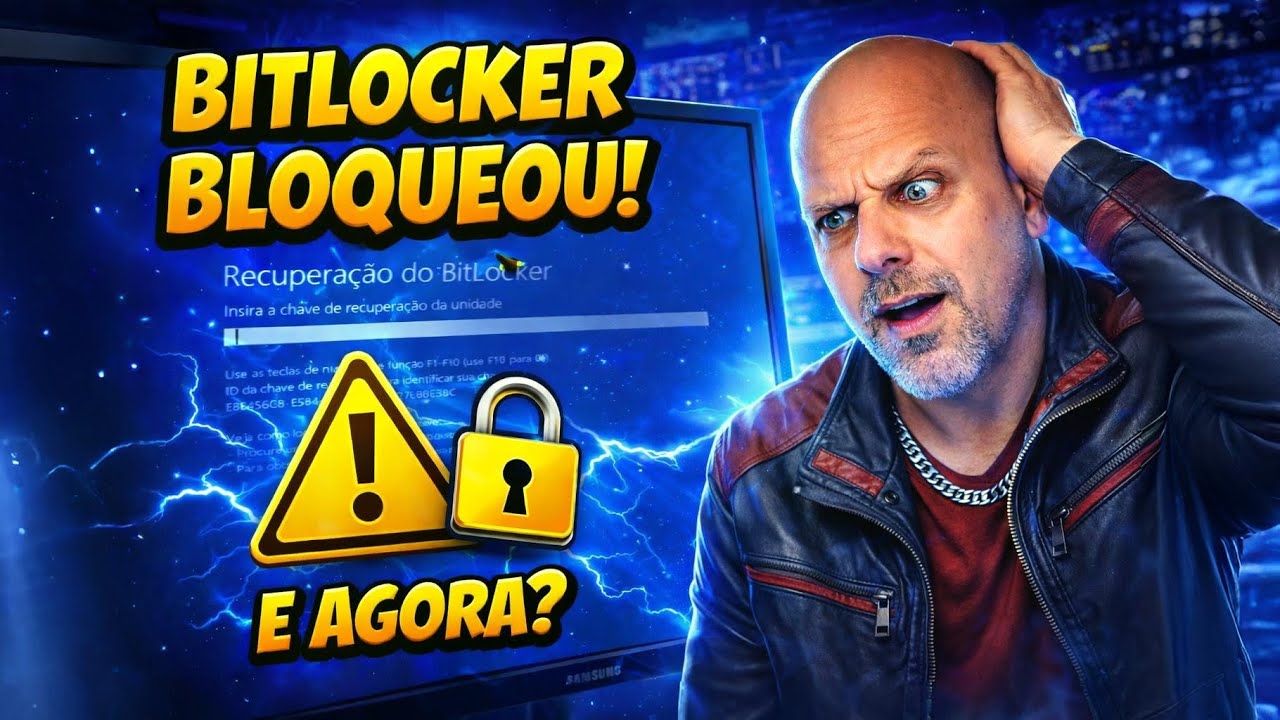 BitLocker - Não sei a chave - E agora?