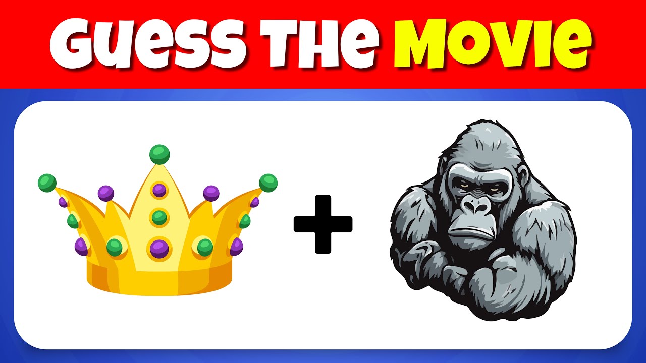 Guess The Movie by Emoji🍿 Emoji Quiz Challenge 🤯