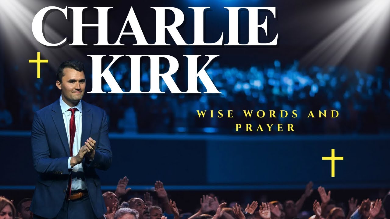 Listen to Charlie Kirk’s speech and pray with him🙏⛪️