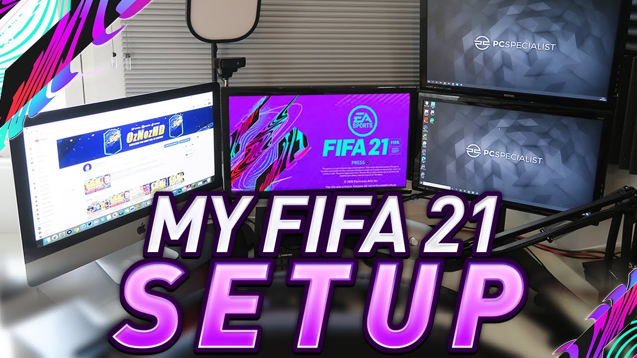 FIFA 21 GAMING SETUP & OFFICE TOUR!