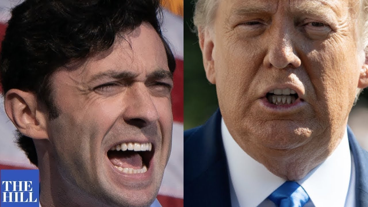 Jon Ossoff responds to Trump phone call on Georgia Senate run-off Election Day
