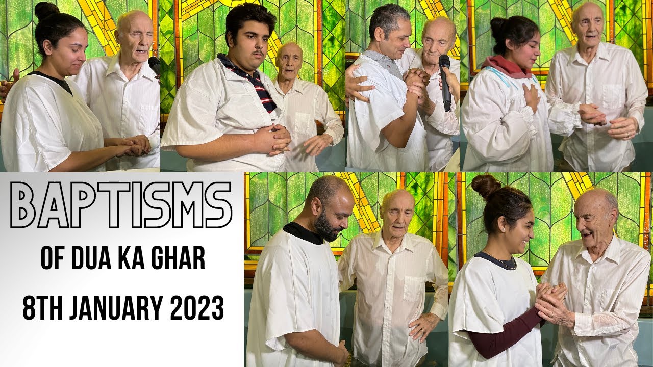 Baptisms | 8th January 2023 | Dua Ka Ghar Canada