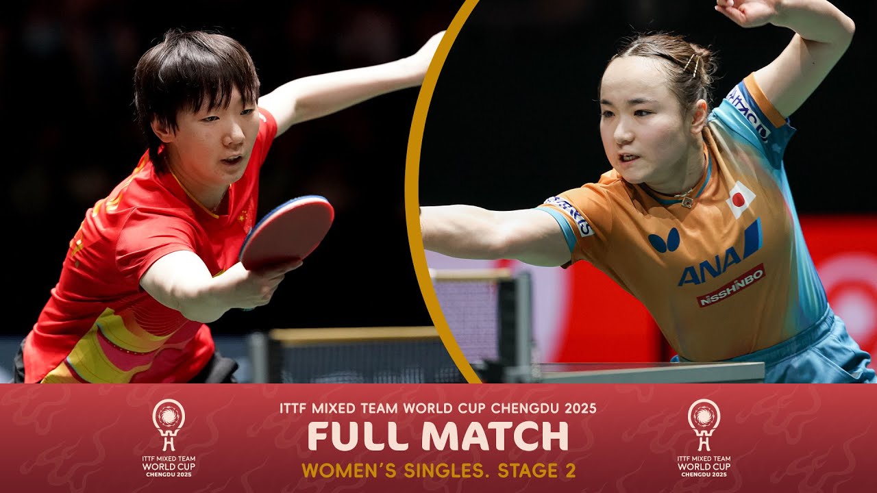 FULL MATCH | Wang Manyu vs Mima Ito | ITTF Mixed Team World Cup 2025 (Stage 2)