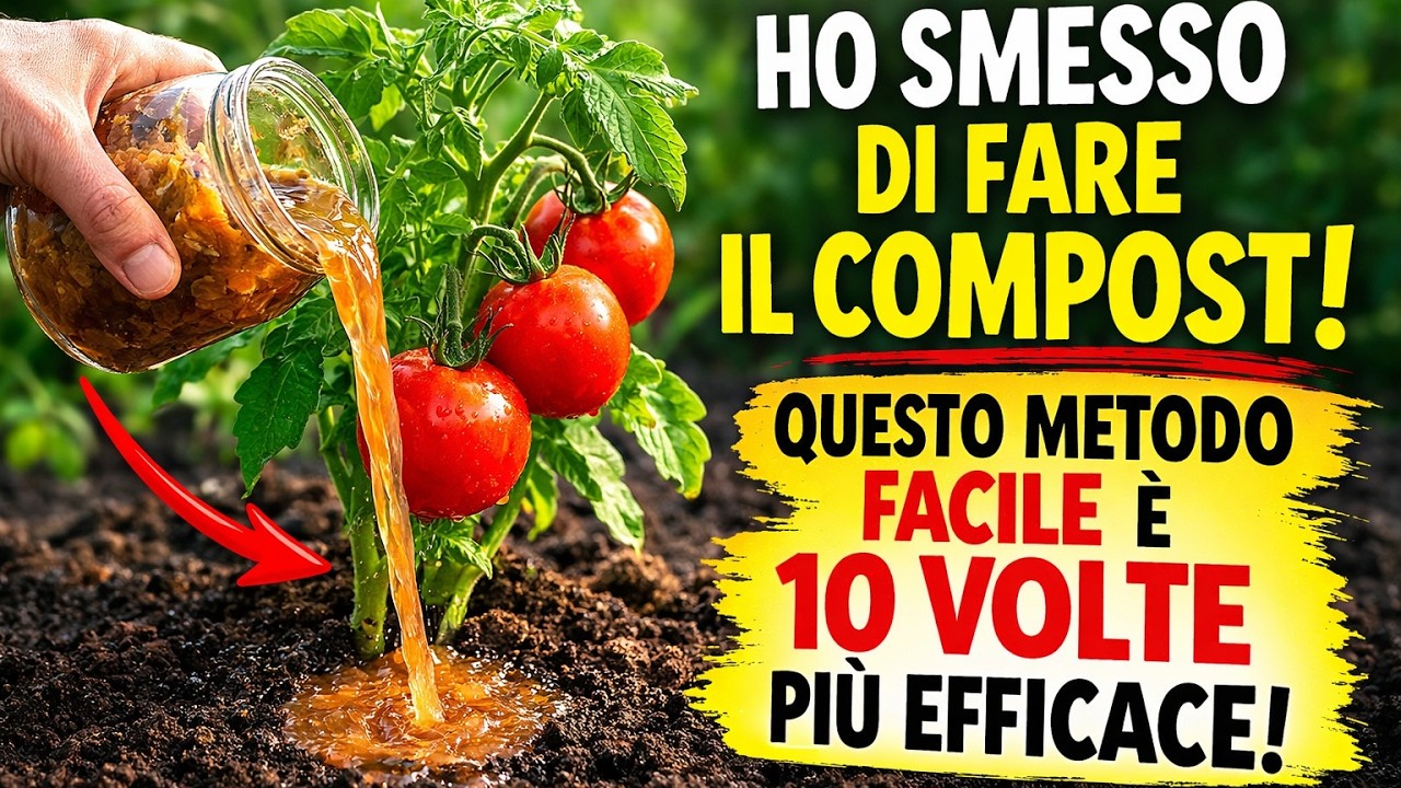 Ho Smesso di Fare il Compost: Questo Metodo FACILE &egrave; 10 Volte Pi&ugrave; Efficace