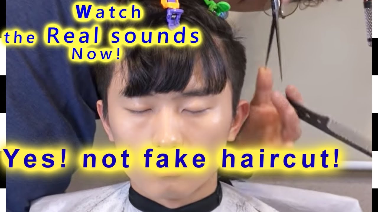 ASMR Two-Block Haircut(투블럭 컷)