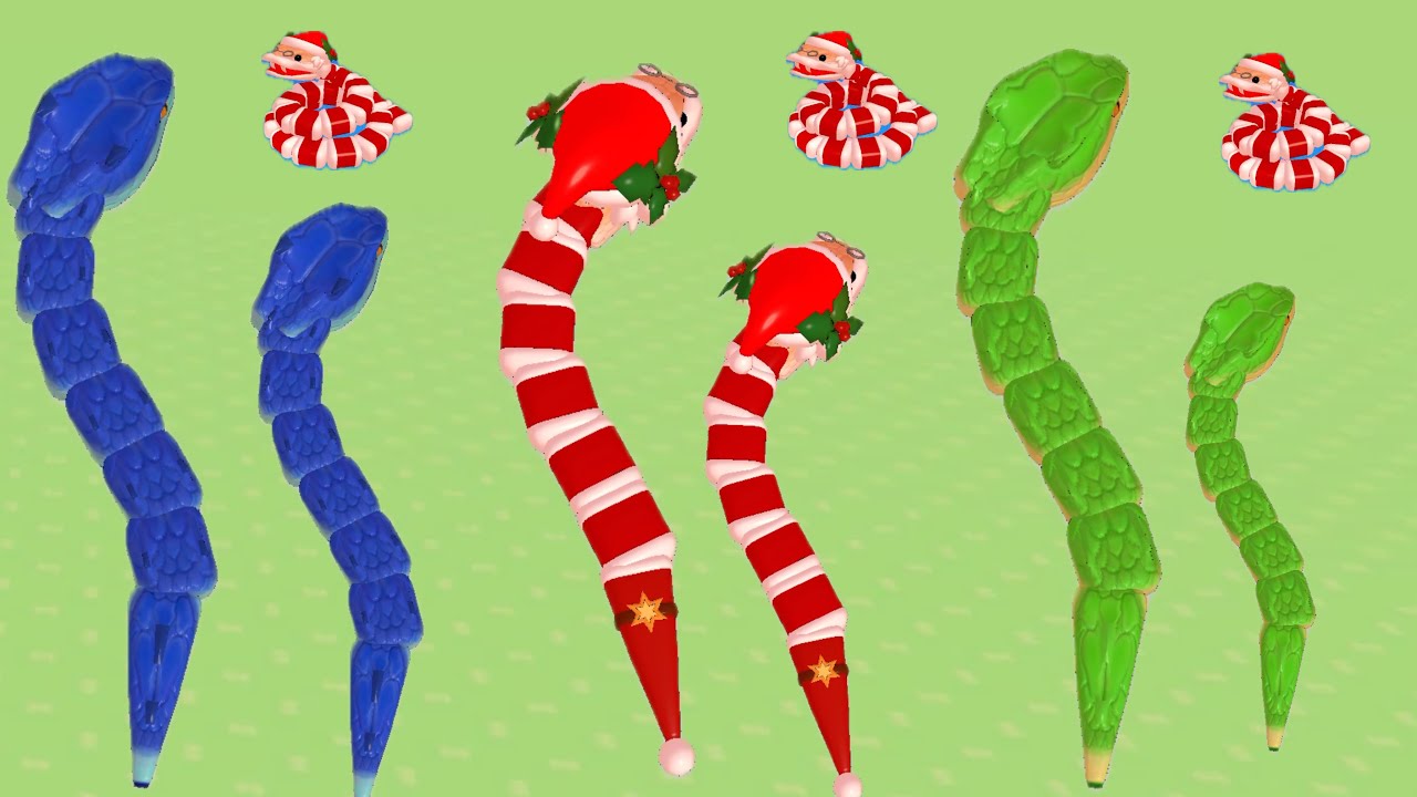 👀🐍Santa Snake: WormSnake Game Snake Clash io 100% Win🪱snakegameplay Snake calas  gameplay#ksgamer2.0
