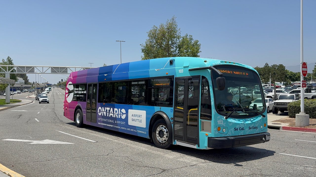 Ontario International Airport bus action