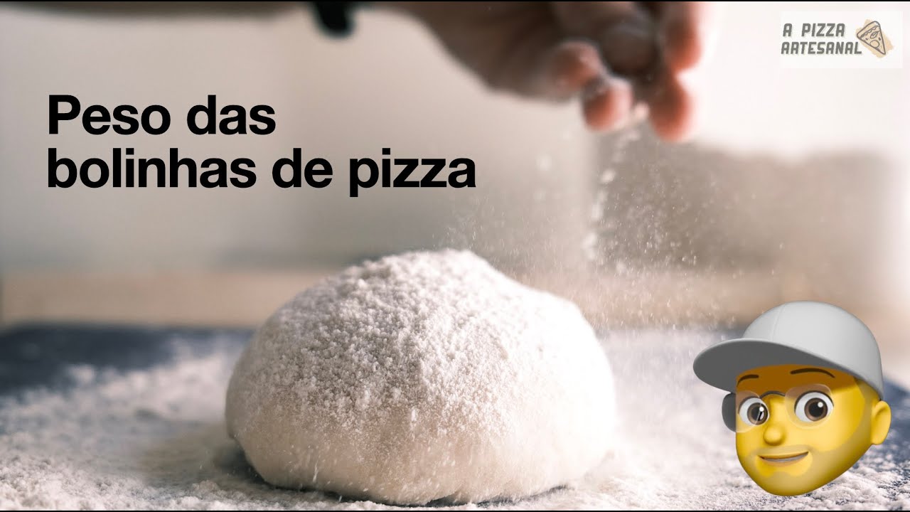 Qual o peso da bolinha de pizza?
