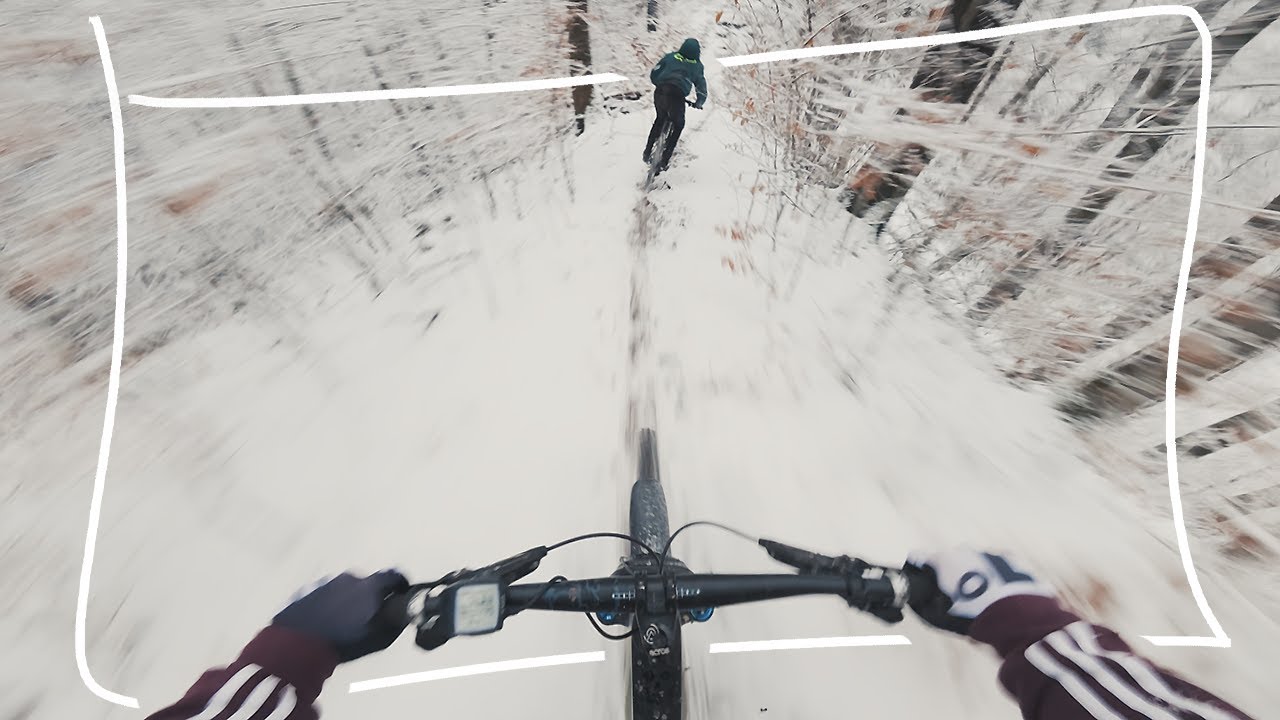 EPIC SNOW RIDE! / on the E - Bikes feat. @Jan Gärtner