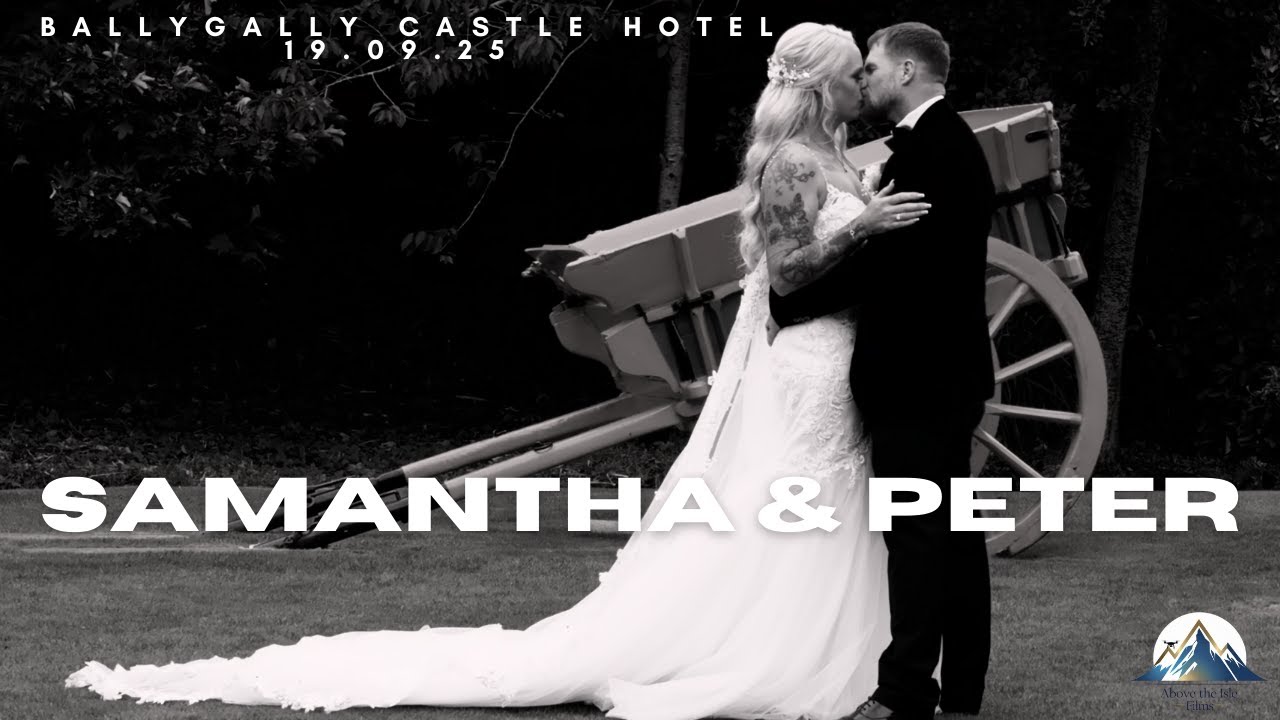 Sam & Pete Wedding Ballygally Castle Hotel 19.09.25
