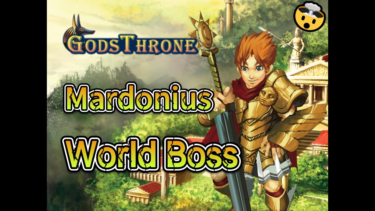 GodsThrone Online - World Boss (Mardonius) ！#godsthrone  #godswar
