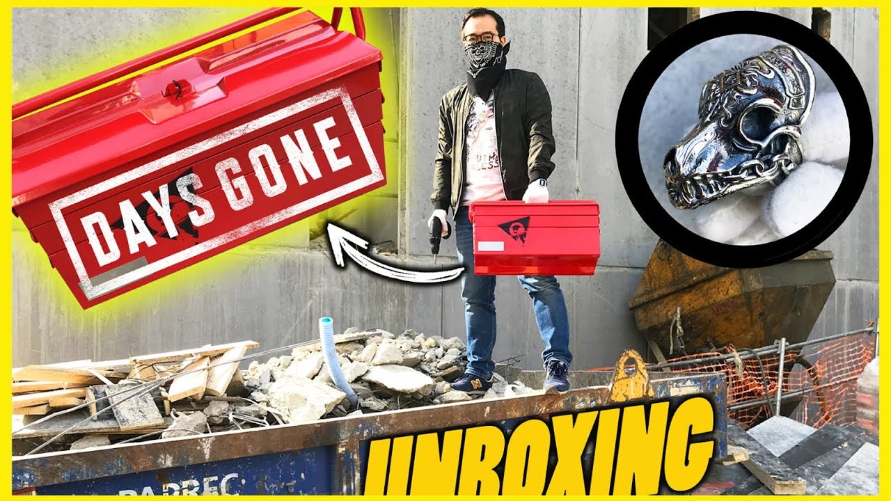 DAYS GONE : Mon Unboxing de la TOOLBOX EDITION (Ultra Rare Collector),