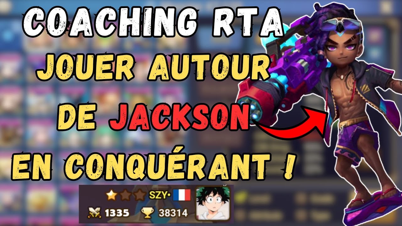 COACHING SW : Il joue JACKSON en Conquérant ! SUMMONERS WAR